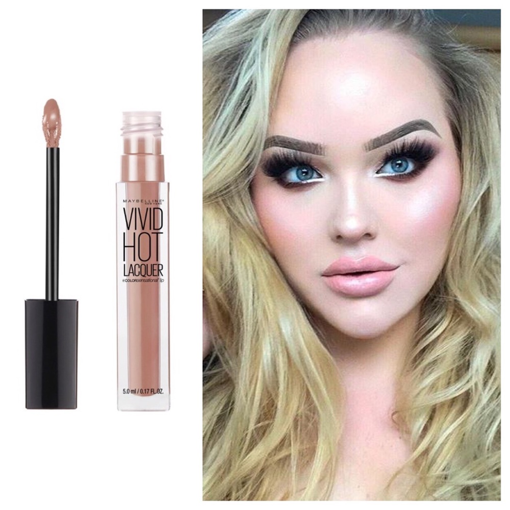 ❗️SOLD❗️Maybelline VividHotLacquerLipGloss ‘Tease’